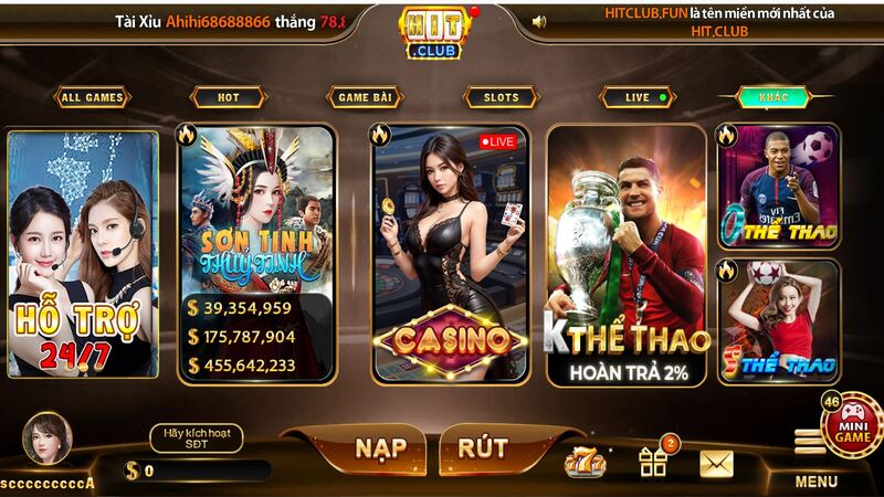 Tham gia cá cược thể thao nhận hoàn trả